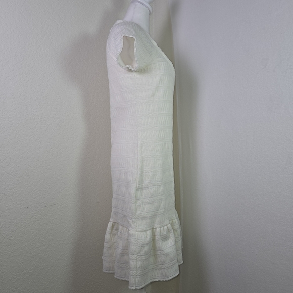 Free People Cream Knit Mini Dress - Picture 2 of 12